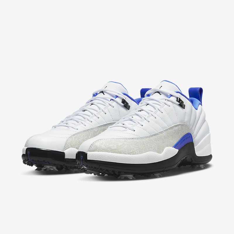 【S.M.P】Nike Jordan 12 Golf White Game Royal DM9015-105
