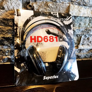 『真的有貨!!』入門首推 Superlux HD681B HD 681 B 舒伯樂 半開放式 監聽 耳罩式 耳機