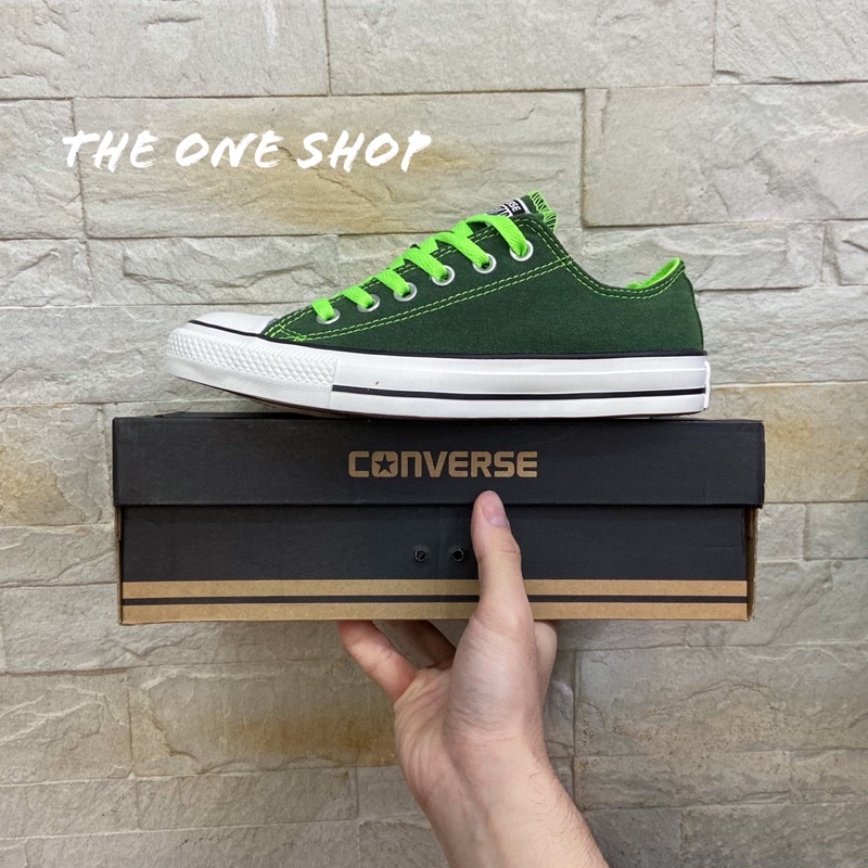 TheOneShop Converse Chuck Taylor 低筒 帆布 綠色 螢光綠 帆布鞋 540244C