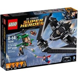 ＊盒損出清＊【積木樂園】樂高 LEGO 76046 SUPER HEROES : Sky High Battle