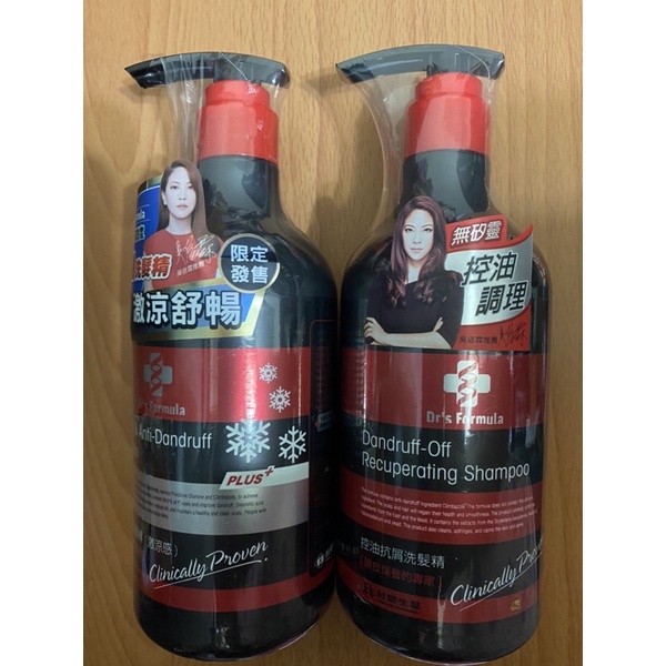 台塑生醫Dr’s Formula 控油抗屑洗髮精/控油抗屑洗髮精（激涼感）580gx21/瓶