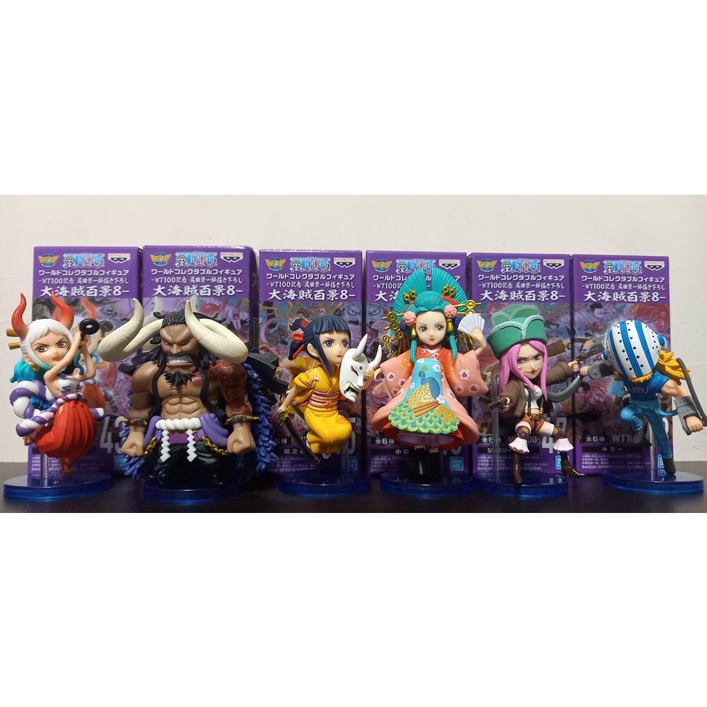 「FWD賣場」代理 金標 WCF 大海賊百景 新系列 百景8 全6款（ 大和 凱多 小菊 小紫 光月日和 珠寶波妮 基拉