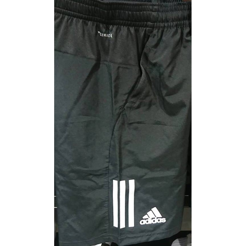 2019 三月 ADIDAS CLUB 3STR SHORT 三條線 運動 短褲 黑白 DU0874