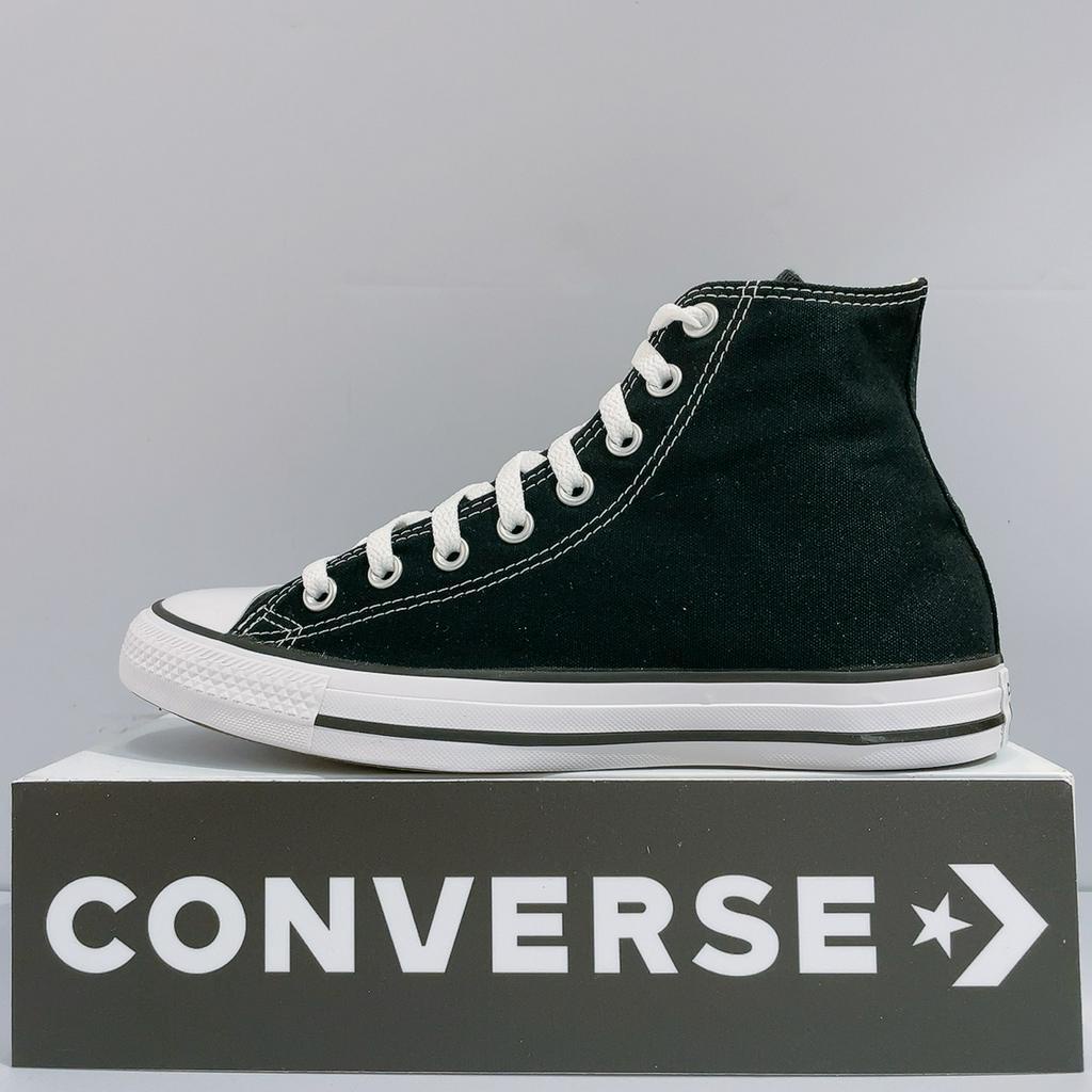 CONVERSE ALL STAR HI BLACK 男女款 黑色 經典款 舒適 高筒 帆布鞋 M9160C