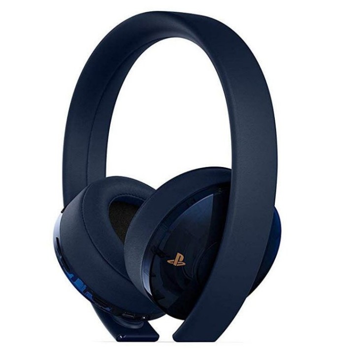 二手極新 現貨 SONY PS4 五億 透明藍 限定版 無線立體聲耳罩耳機 CUHJ-15007J1 日版平輸貨