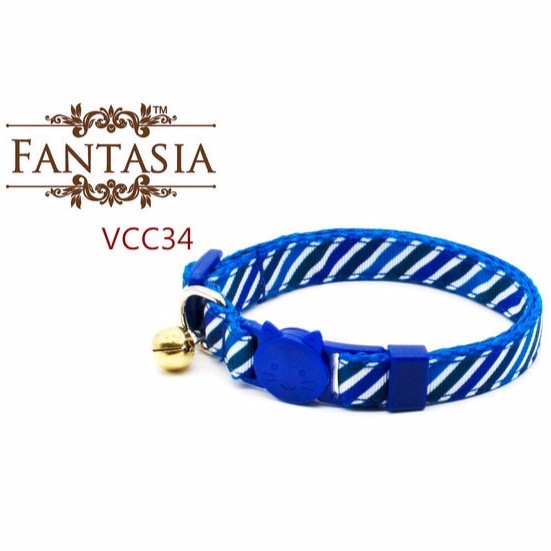 【VCC34】成貓安全項圈(S) 安全插扣 防勒 貓項圈 鈴鐺 范特西亞 Fantasia