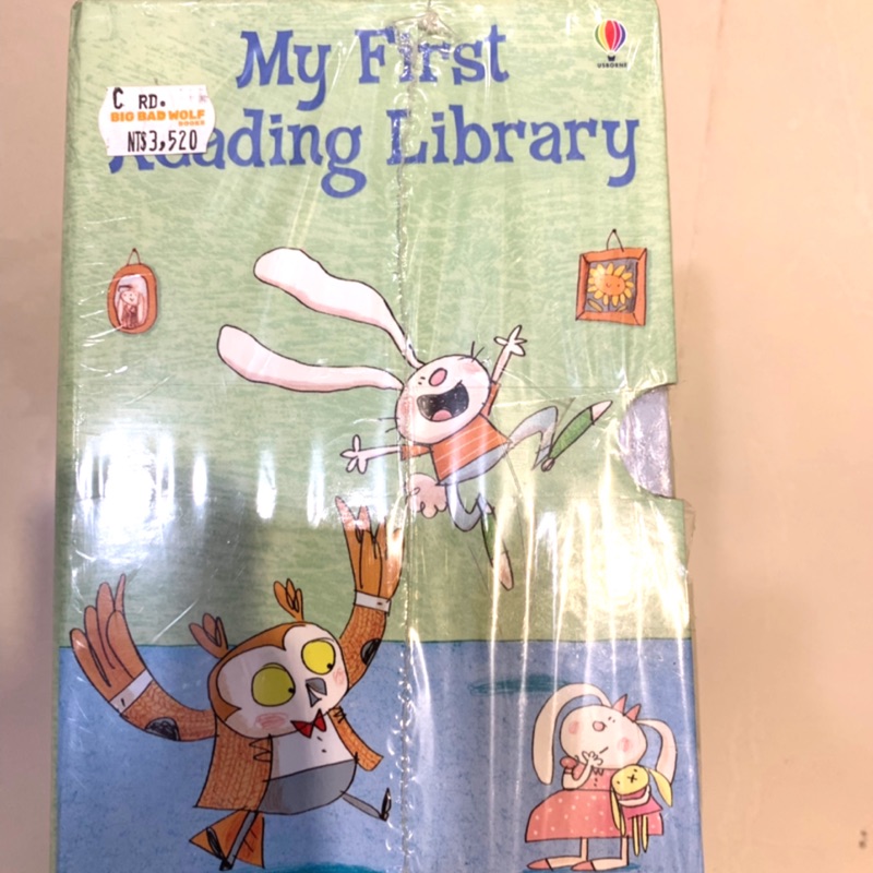 My first reading library (Usborne) 大野狼書展 全新包膜未拆