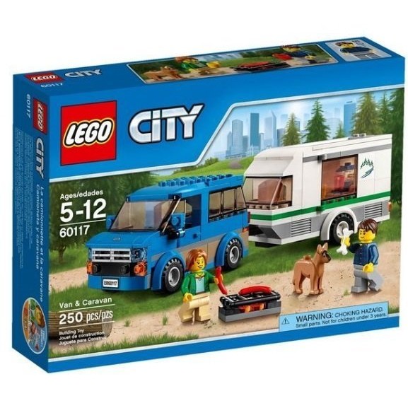 【積木樂園】樂高 LEGO 60117 CITY 城市系列 篷車與露營車