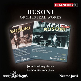 布梭尼 管絃樂作品集 尼米賈維Neeme Jarvi Busoni Orchestral Work CHAN241-57