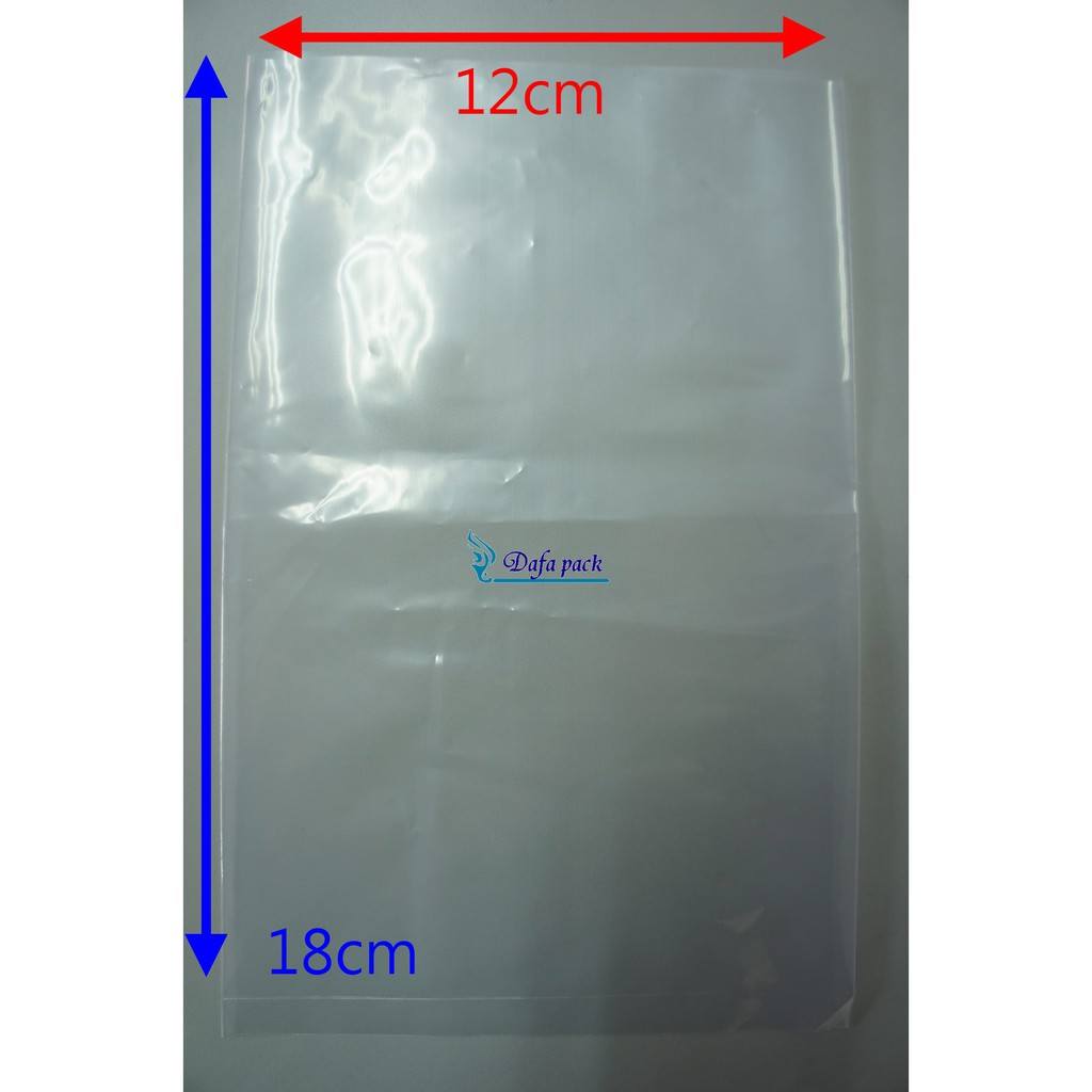 先秤重報價再下單【Dafapack】PE塑膠袋 12*18cm 厚0.09mm 台灣製 霧面透明袋 PE袋 超厚塑膠袋