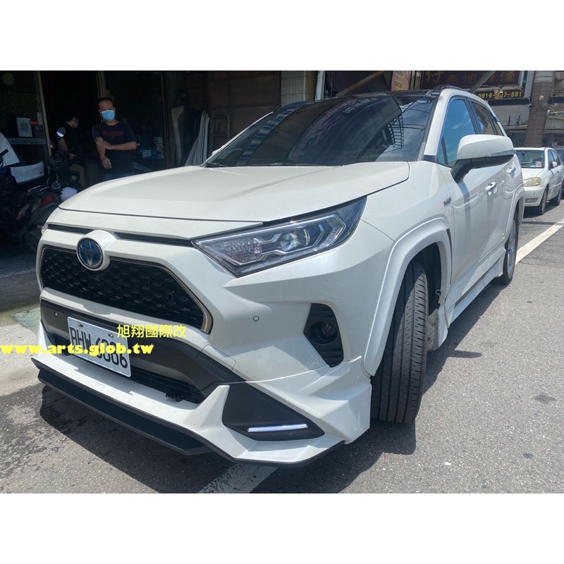 TOYOTA RAV4 NEW STYLE ABS TRDs前 後中包 側群 輪弧空力套件2019-2021