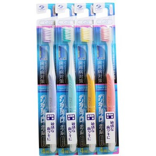 日本 DENTALPRO JACKS 抗菌溫和軟毛牙刷 C422(四列)/C321(三列)【亞貿購物趣】