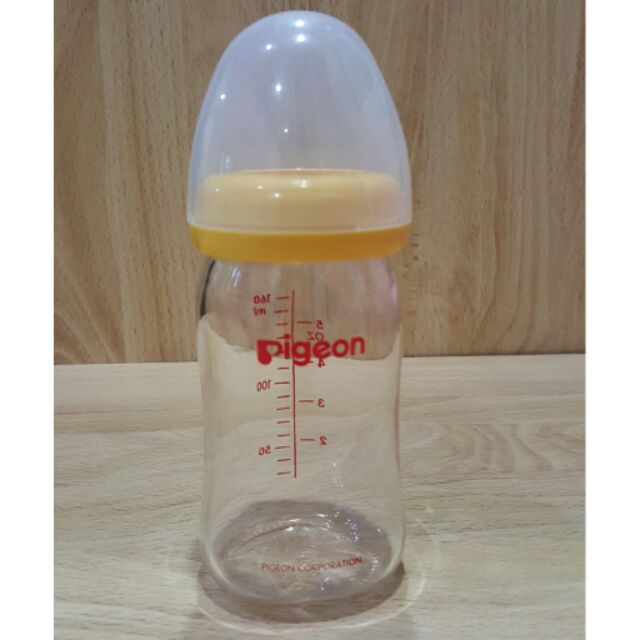 二手 貝親 pigon 160ml 寬口玻璃奶瓶