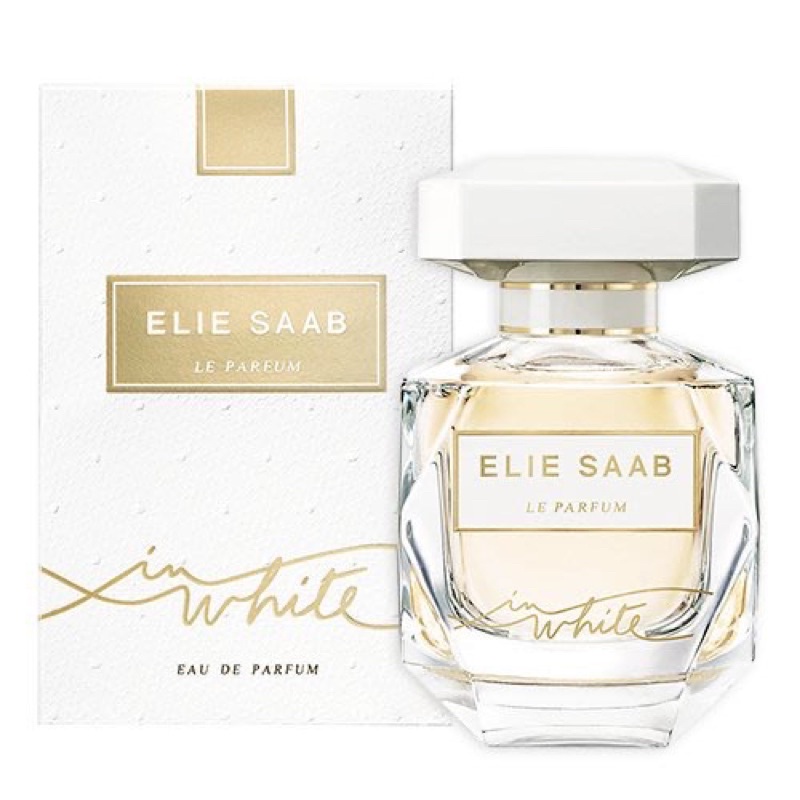 法意公司貨 ELIE SAAB In White 夢幻花嫁 女性淡香精 90ML