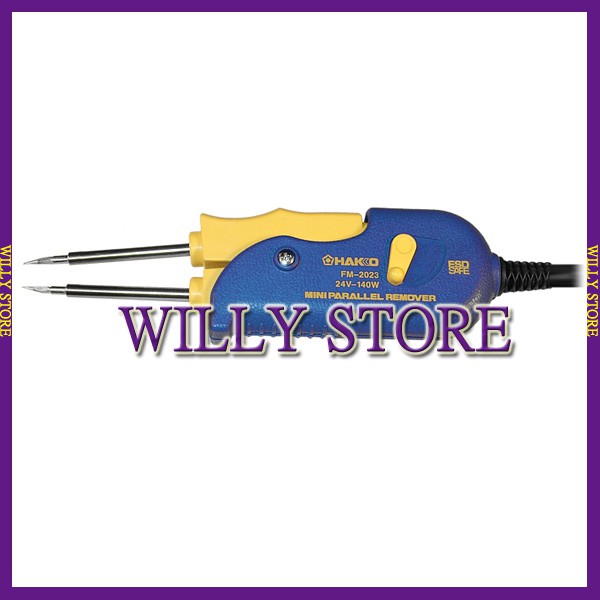 【WILLY STORE】日本HAKKO FM-2023 (不包括T9拔嘴.主機)小型平行除錫鑷子拆消靜電電熱鑷子