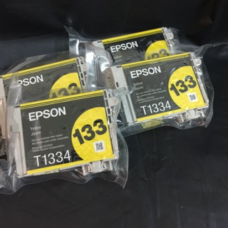 Epson 133-Y,91N-Y黃色墨水夾，原廠 無紙盒包裝