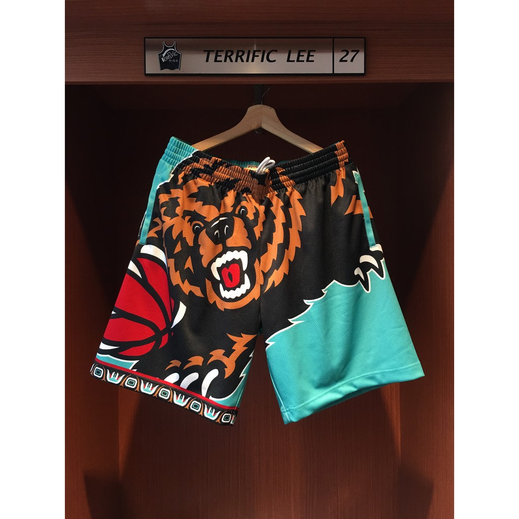 grizzlies big face shorts