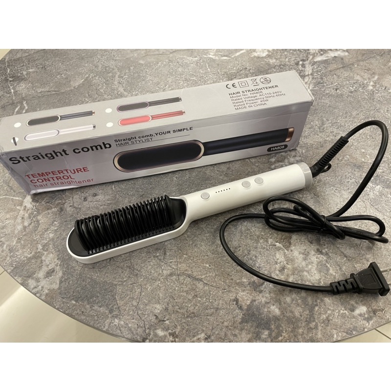 Straight comb HA808 直髮梳(直捲兩用）