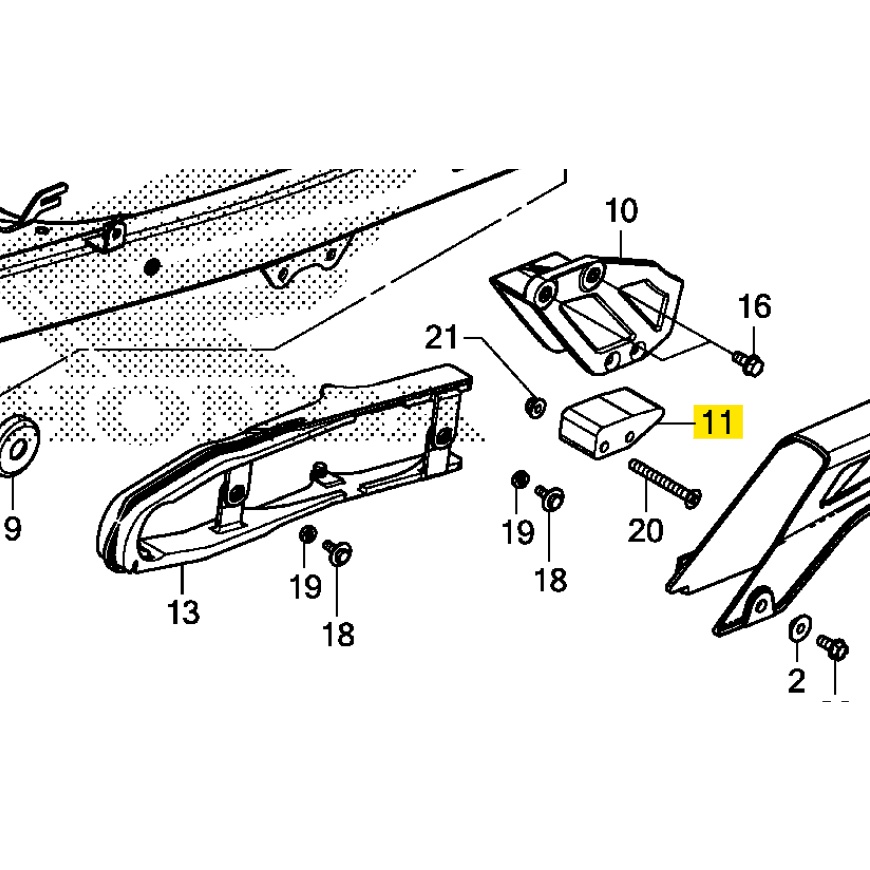 【KIRI】 Honda CRF150L CRF250L 原廠 導鏈塊 52147-KV6-010 CRF 150 L