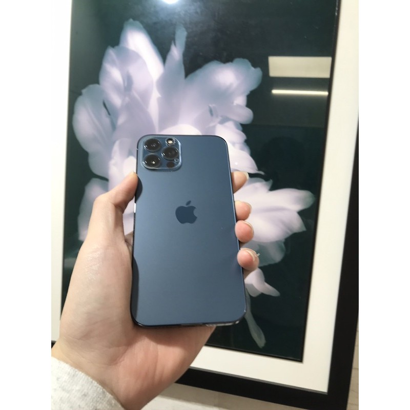 iPhone 12 Pro 128G 藍色 無傷 電池100% 保固到10/31/2021
