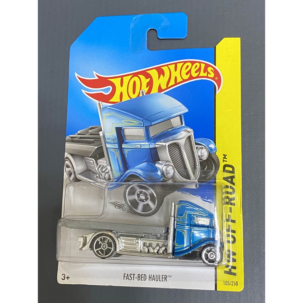 風火輪 Hot wheels Hotwheels FAST-BED HAULER 拖車 吊車