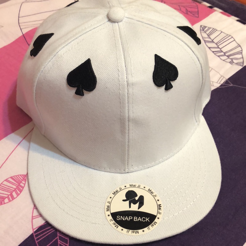 撲克牌黑桃棒球帽 蝦皮購物