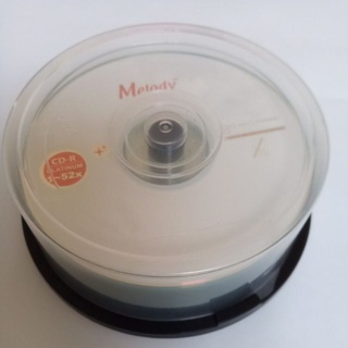 Melody™CD-R 700MB 52倍速燒錄光碟22片膠盒裝全新