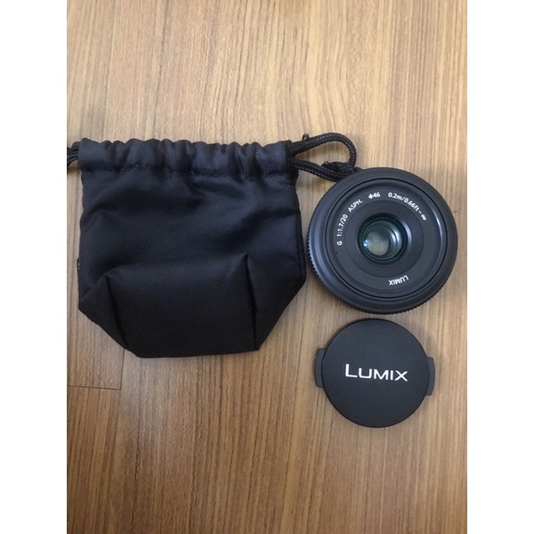 Panasonic LUMIX 20mm F1.7定焦鏡 大光圈 日本製造  餅乾鏡 H-H020