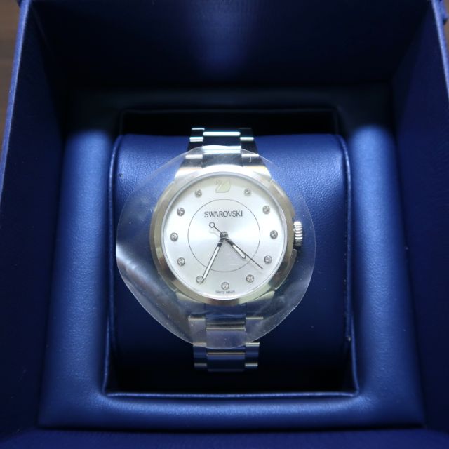 Swarovski 施華洛世奇 CITY 手錶, 金屬手鏈, 銀色 5181632