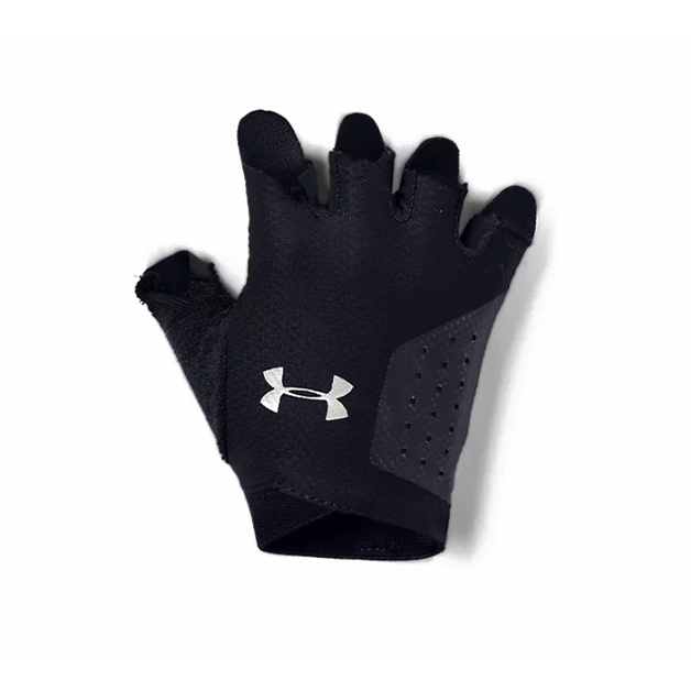 【UNDER ARMOUR】UA 訓練手套 運動 訓練 透氣 配件 黑 女 -1329326-001