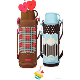 膳魔師 thermos Thermos 保溫 保冷 兩用 水瓶 保溫瓶 杯子 聖誕禮物 生日禮物 1公升 1L 格紋