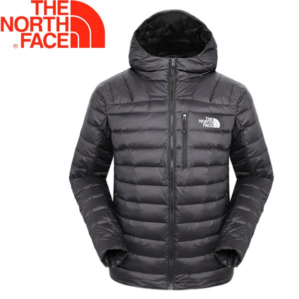 【 The North Face 美國 男款 800FP兜帽羽絨外套《黑》】A3CFR/連帽外套/保暖外套/悠遊山水