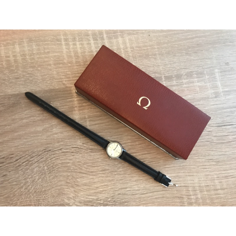 omega 古董錶 女錶  手動上鍊 錶徑1.4cm 細錶帶