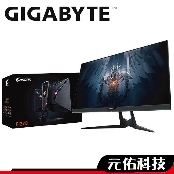 技嘉 AORUS FI27Q 27型 IPS 2K 165Hz HDR FI27Q-P 電競螢幕 三年保固