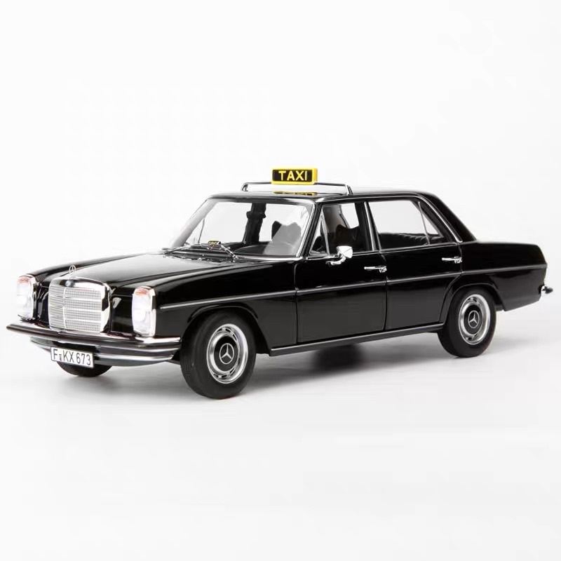 =天星王號=NOREV 1/18 Benz 200  1968 復古計程車 Taxi