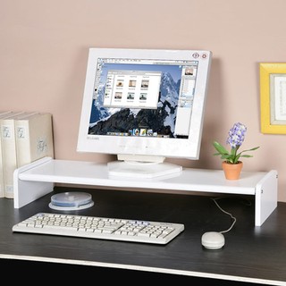Homelike 伸縮式桌上型置物架-純白色 收納架 桌上架 居家收納好物