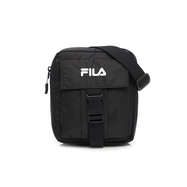 【FILA】FILA 工裝風 側背包 黑 包包 -BMV-5109-BK