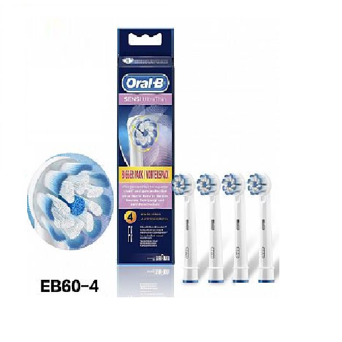 Oral-B  超細毛護齦刷頭 (4入)  EB60-4 電動牙刷刷頭 歐樂B