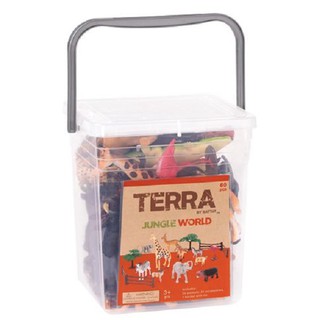 【DJ媽咪】美國B.Toys-TERRA叢林世界(情境桶)-感統玩具