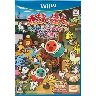 WiiU遊戲片 Wii U 遊戲片 太鼓達人 集結友情 好友大作戰 Wii 主機不可讀取
