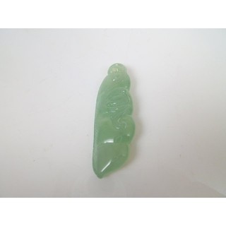 [卡貝拉精品交流] 天然緬甸翡翠A貨 冰種翡翠墜子 滿綠 翡翠玉墜 雙面凸 連中三元