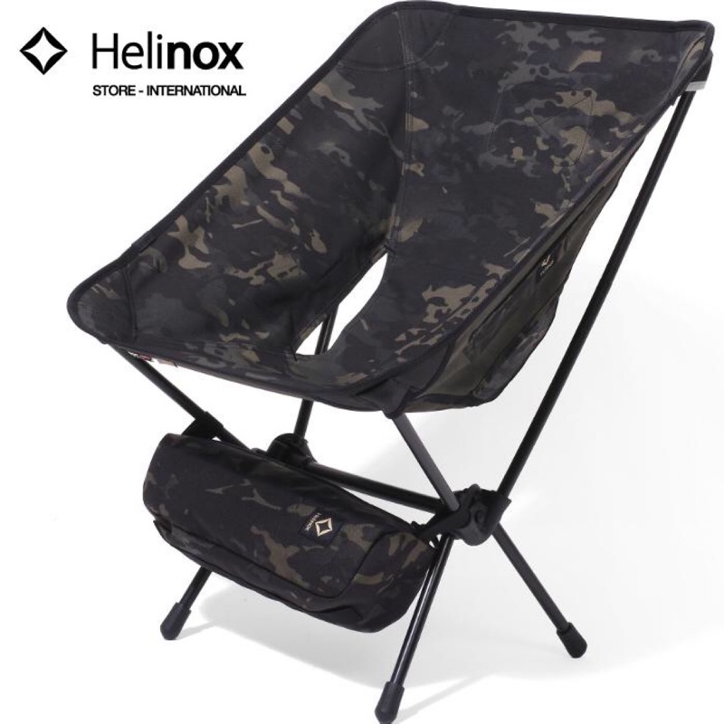 Helinox 輕量戰術椅/摺疊椅/DAC露營椅 Tactical Chair 黑迷彩
