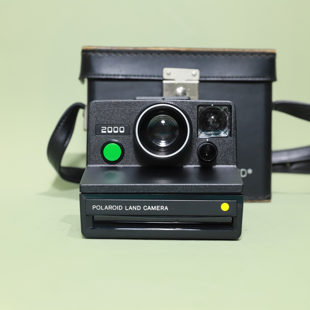【Polaroid雜貨店】♞Polaroid sx70 sx 70 box 2000 黑機  可手動估焦 寶麗萊 拍立得