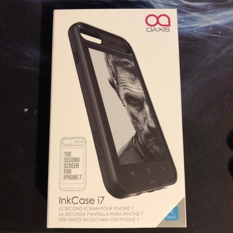 Oaxis inkcase iPhone 7/8/新版SE（雙螢幕手機殼）（電子書手機殼）e-reader