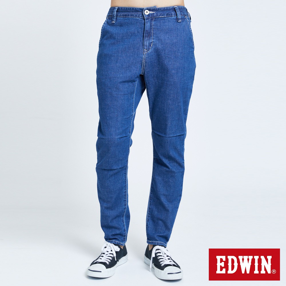EDWIN E-FUNCTION 休閒九分牛仔褲(酵洗藍)-男款