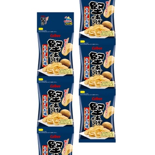 日本 卡樂比 Calbee 卡樂先生4連 堅脆洋芋片 黑胡椒風味/鹽味洋芋片 薯片