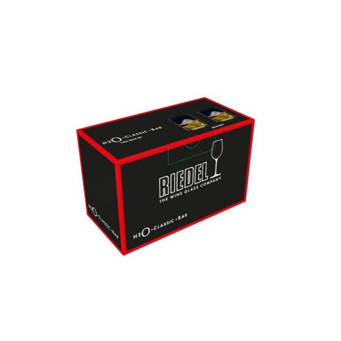 Riedel O系列 Riedel-H2O Whisky Glass Wisky 水晶杯 2入組 0414-02 威士忌