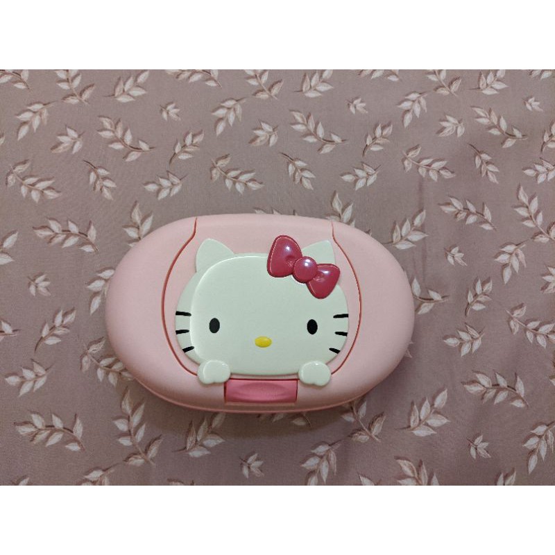 Sanrio三麗鷗-Hello Kitty 濕紙巾盒-日本製