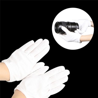 Selens 相機清潔手套攝影白手套優質純棉拍攝手套 清潔無指紋白色手套 攝影道具推薦