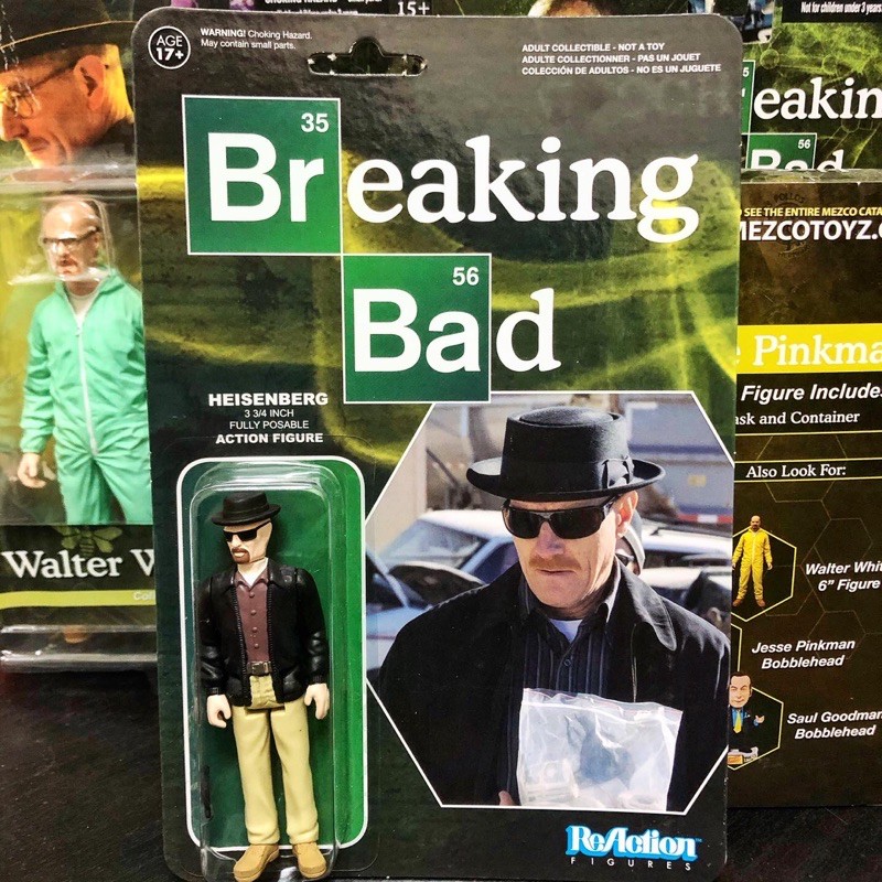 Breaking Bad 絕命毒師 海森堡吊卡公仔 Reaction3.75 FUNKO X SUPER7